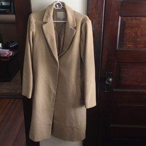 Mohair long jacket